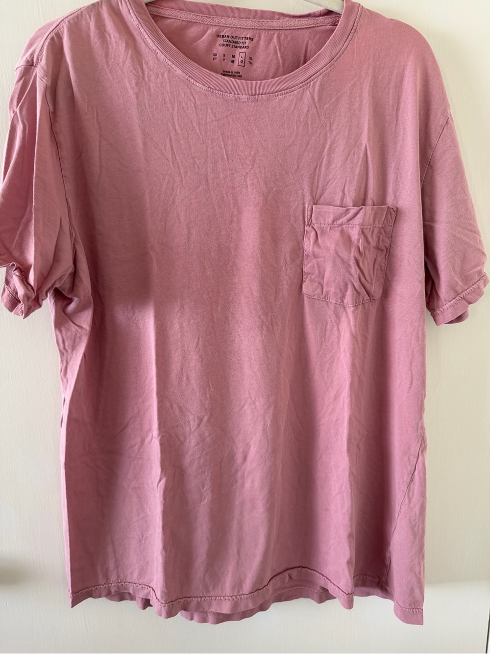 Urban Outfitters Dusty Rose Pocket Tee
